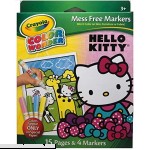 Crayola Color Wonder Markers Mess Free Hello Kitty 15 Page Coloring Pad and 4 Markers